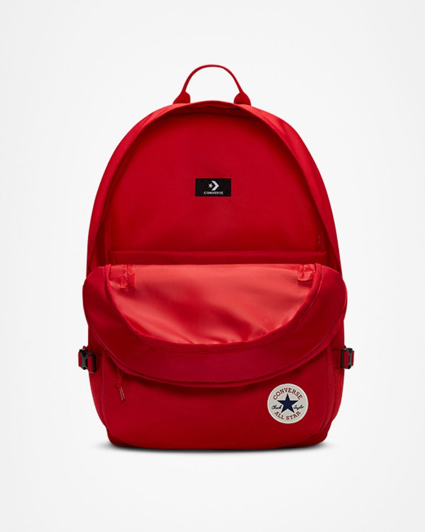 Rucsac Dama Converse Drept Edge Rosii | RO FCXDJ309